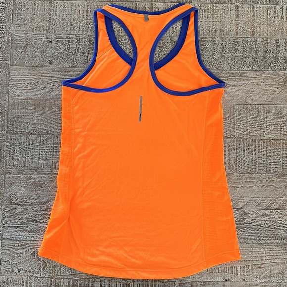 NIKE Ladies Size M Tank Top Excellent Condition ORANGE - Picture 5 of 6